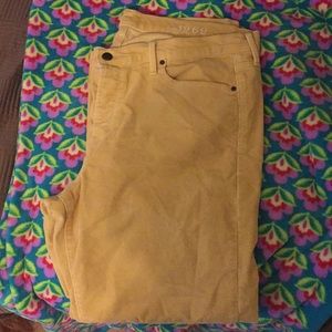 Gap sexy boyfriend corduroy jeans. 33/16r